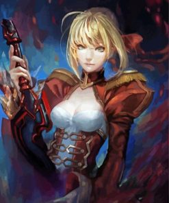 Cool Fate And Zero Paint By Numbers