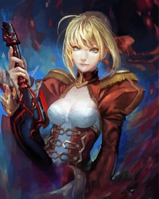 Cool Fate And Zero Paint By Numbers