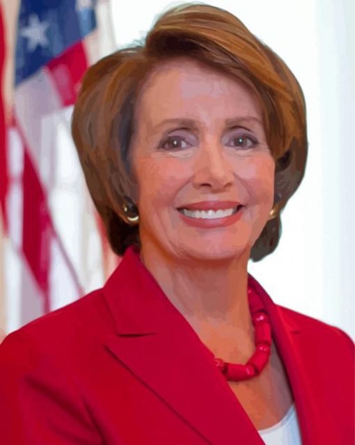 Cool Nancy Pelosi Paint By Numbers