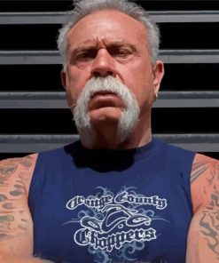 Cool Paul Teutul Sr Paint By Numbers