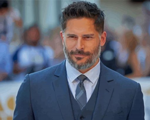 Cool Joe Manganiello Paint By Numbers