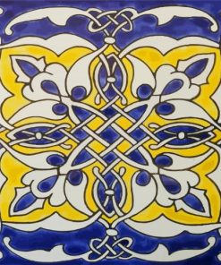 Cool Portuguese Tile Paint By Numbers