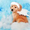 Adorable Puppy Angel Paint By Numbers