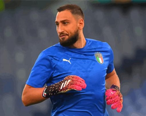 Gianluigi Donnarumma Paint By Numbers