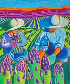 Farmworker Art Paint By Numbers