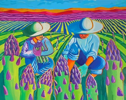 Farmworker Art Paint By Numbers