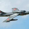 Flying Hawker Hunter Paint By Numbers