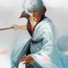 Gintoki Sakata Anime Art Paint By Numbers