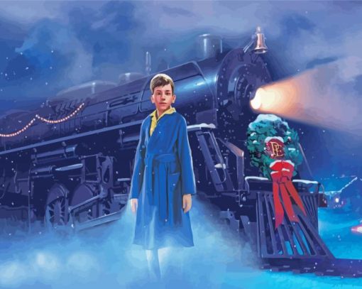 The Polar Express Movie Paint By Numbers