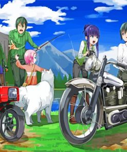 Kino's Journey Characters Paint By Numbers