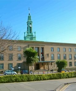 Kirkcaldy Town House Paint By Numbers