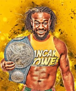 Kofi Kingston Art Paint By Numbers