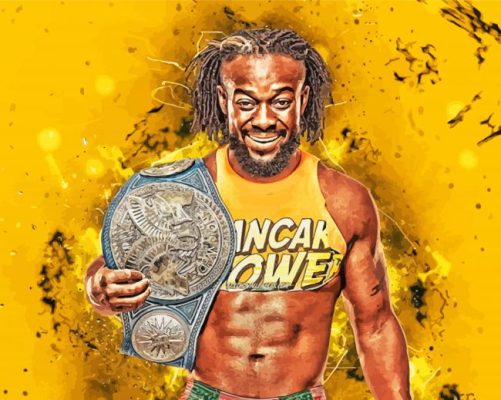 Kofi Kingston Art Paint By Numbers