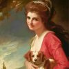 Lady And Her Puppy By Toulmouche Paint By Numbers