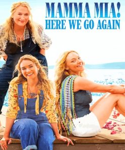 Mamma Mia Movie Poster Paint By Numbers