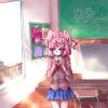 Natsuki Anime Character Art Paint By Numbers