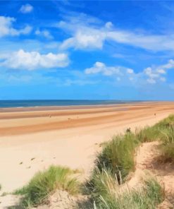 Norfolk Beach Paint By Numbers