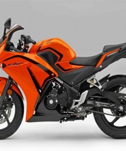 Orange Honda CB300R Paint By Numbers