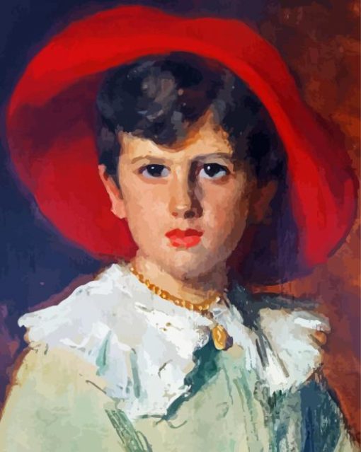 Portrait D'enfants Carolus Duran Paint By Numbers