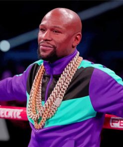 Professional Boxer Floyd Mayweather Paint By Numbers