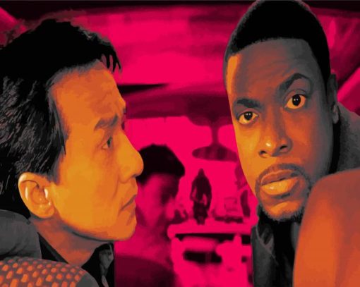 Rush Hour Characters Paint By Numbers