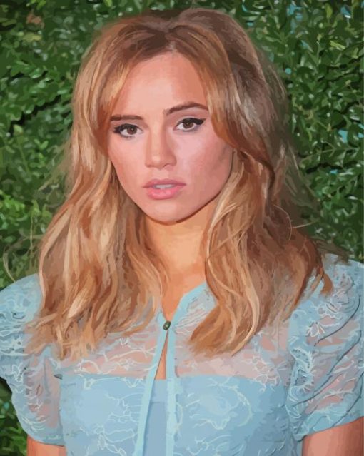 Suki Waterhouse Paint By Numbers