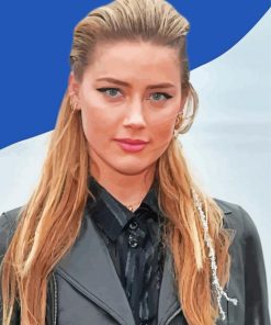 The Actress Amber Heard Paint By Numbers