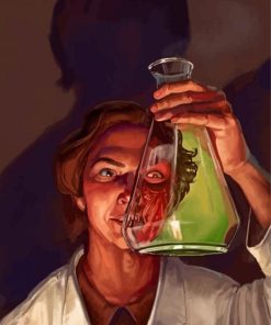 The Crazy Scientist Paint By Numbers