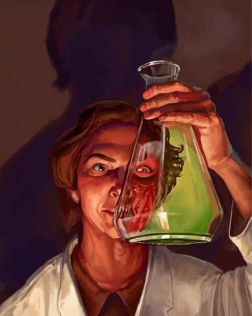 The Crazy Scientist Paint By Numbers