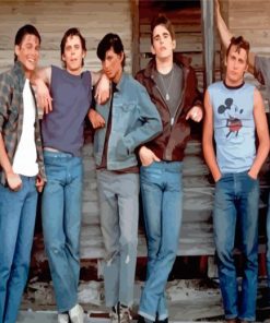 The Outsiders Characters Paint By Numbers