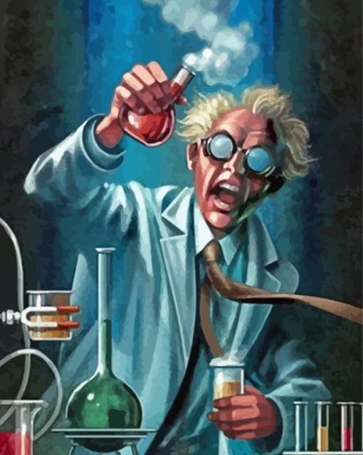 The Scientist Paint By Numbers