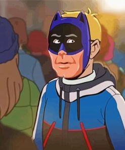 The Venture Bros Batman Paint By Numbers