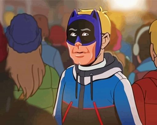 The Venture Bros Batman Paint By Numbers