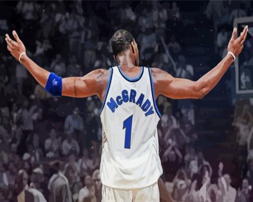 Tracy McGrady Player Paint By Numbers