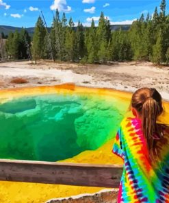 Yellowstone Park Paint By Numbers