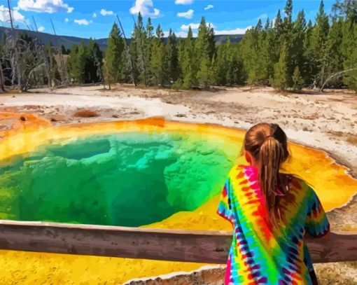 Yellowstone Park Paint By Numbers