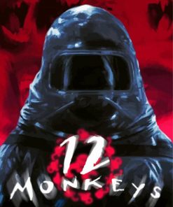 12 Monkeys Poster Art Paint By Numbers