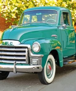 1954 GMC Truck Paint By Numbers