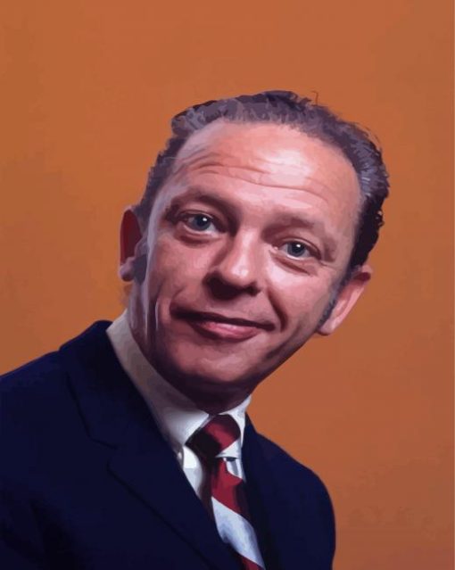 Actor Don Knotts Paint By Numbers