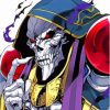 Ainz Ooal Gown Overlord Animated Serie Paint By Numbers