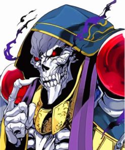 Ainz Ooal Gown Overlord Animated Serie Paint By Numbers