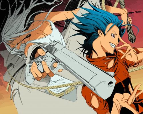 Air Gear Characters Paint By Numbers