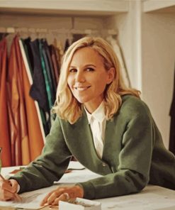 American Fashion Designer Tory Burch Paint By Numbers