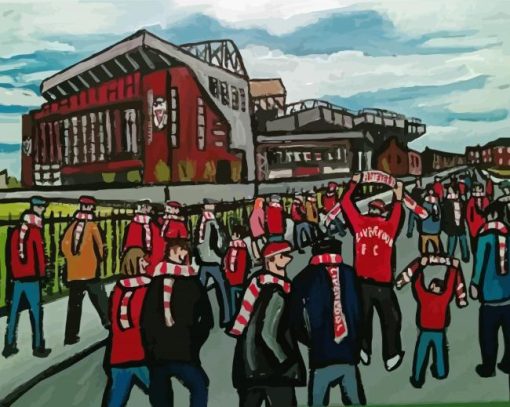 Anfield Art Paint By Numbers