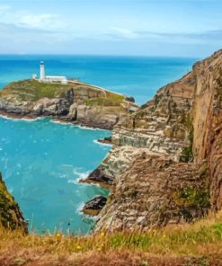 Anglesea South Stack Lighthouse Paint By Numbers