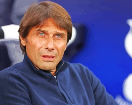 Antonio Conte Footballer Paint By Numbers