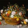 Basket Of Flowers Jan Brueghel Paint By Numbers