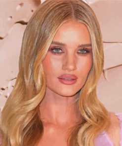 Beautiful Rosie Huntington Paint By Numbers