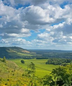 Box Hill Landscape Paint By Numbers