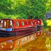 Canal Narrowboat Paint By Numbers